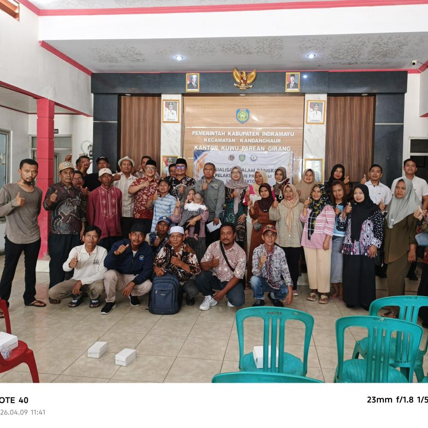 Sosialisasi dalam Rangka Pelaksanaan Program Lintas Sektor