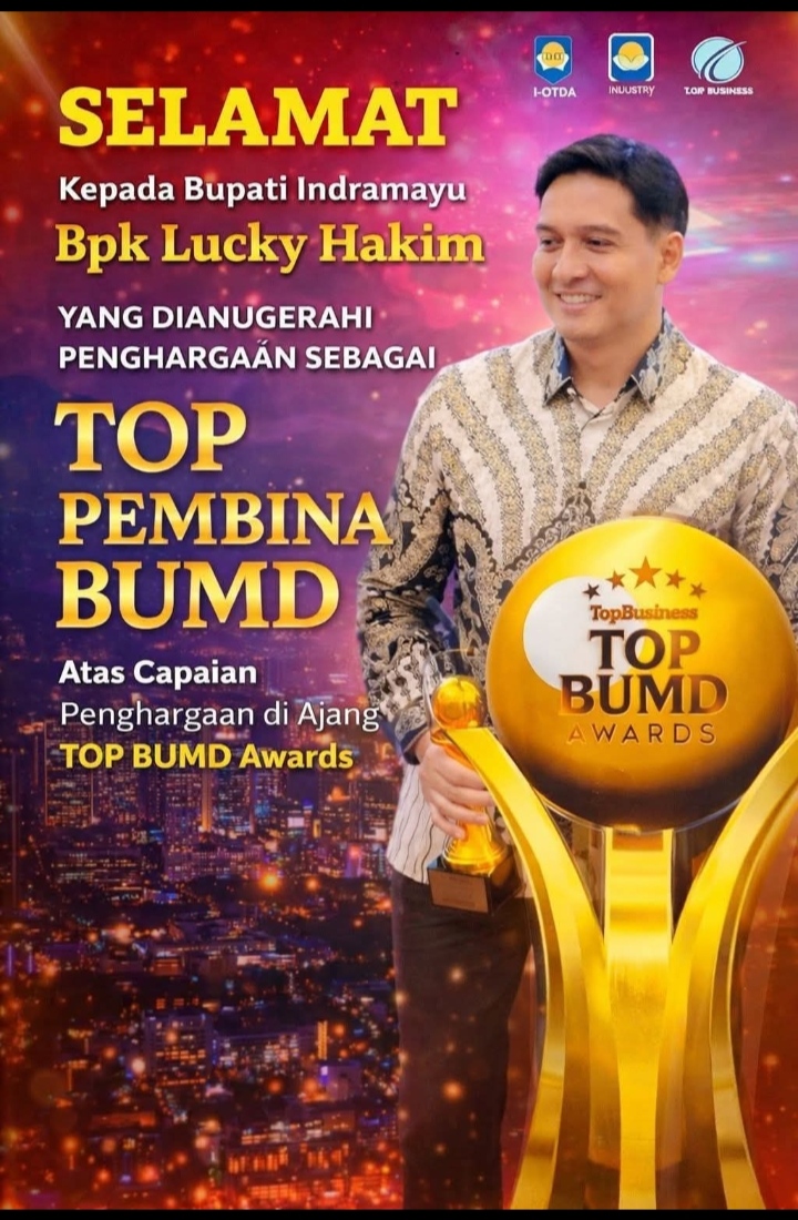 Bapak Lucky Hakim Raih Penghargaan Bergengsi 